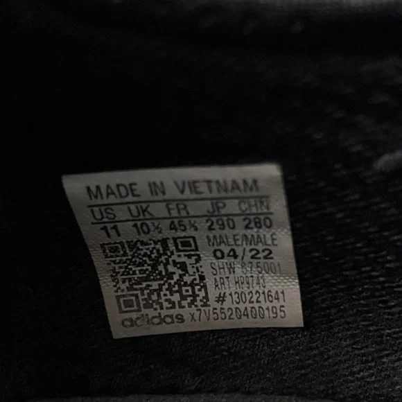 Adidas Men's NMD Black Sneakers - Picture 7 of 9